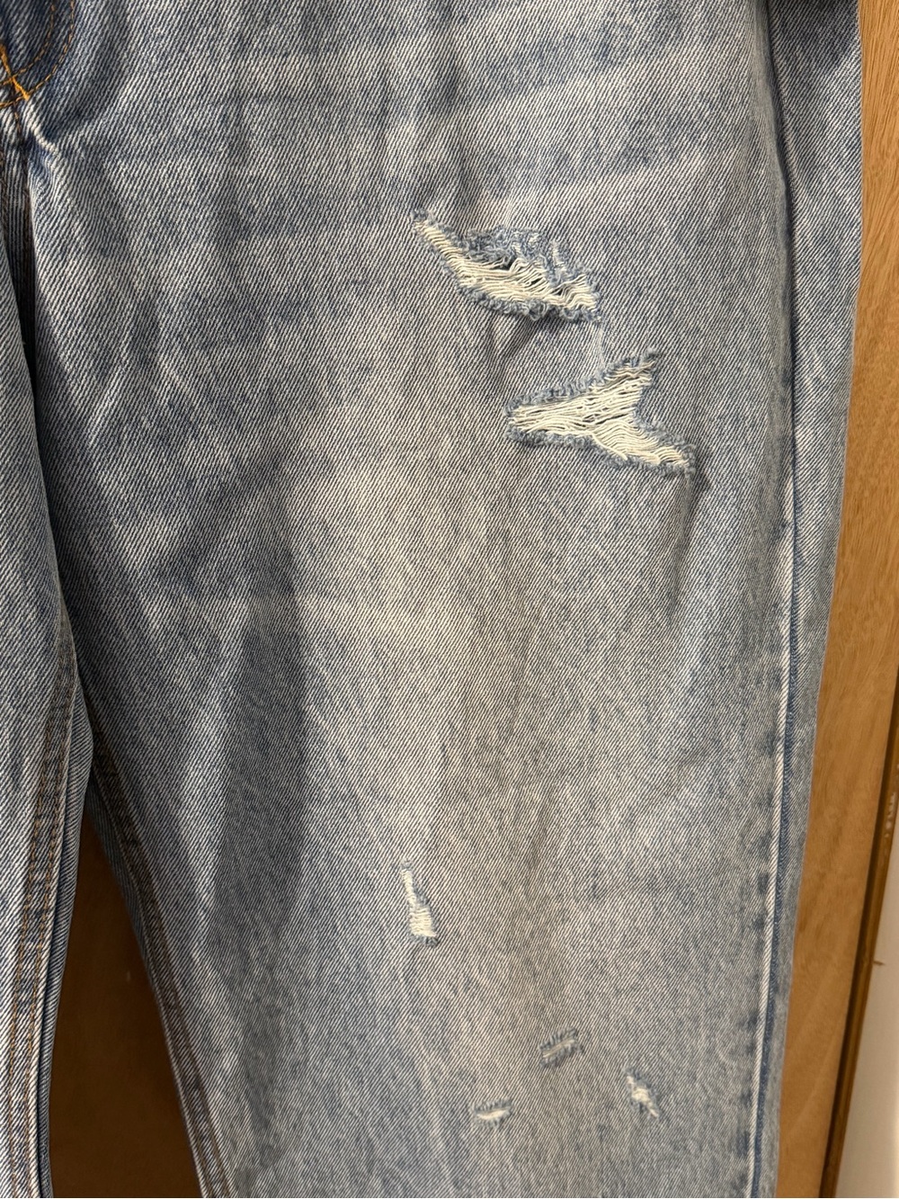 KBB By Kahlana Light Blue Straight Leg Jeans - Size 14 NWT - Picture 9 of 11